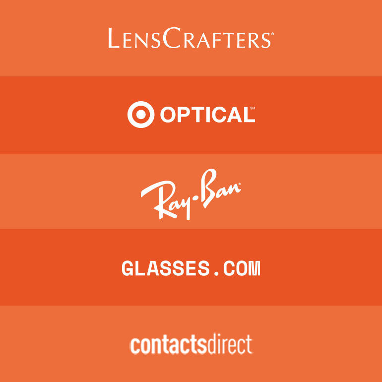online glasses retailer logos